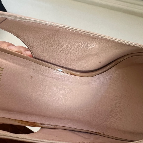 Stuart Weitzman Nude Wedges - Picture 8 of 10